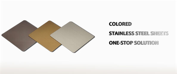 Quality Colored Stainless Steel Sheet factory