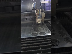 Laser cutting stainless steel screen partition