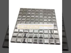 Mirror 3D Stereoscopic Square Wall Decoration Restaurant Hotel Villa Mosaic