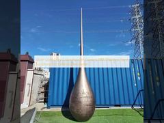 Silver Gold Grey Color Powder Coated 316L Stainless Steel Sculpture For Exterior Decoration