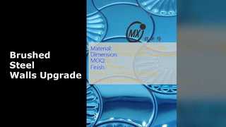 Modern Stainless Steel Mosaic Walls