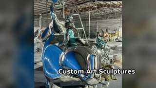 Custom Stainless Steel Outdoor Art Sculptures