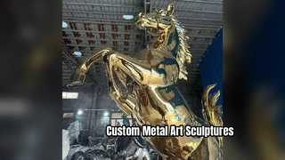 Custom Metal Art Sculptures Outdoor Decor