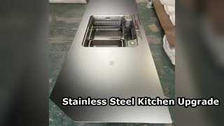 304 Stainless Steel Countertop With Sink