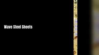 Mirror Wave Steel Sheets Price