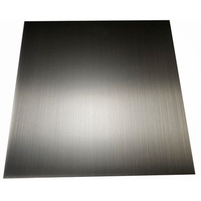 Hand-Brushed Black Antique Bronze Color Stainless Steel Sheet For Interior Design