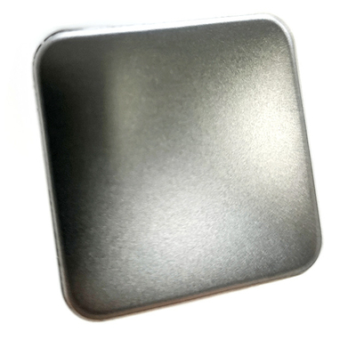 Food grade metal colorful stainless steel metal various sizes silver color