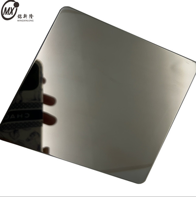 AIS ISS Mirror 8K Black Stainless Steel sheet Colored  Decorative Plate