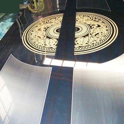 Etched Mirror 8K Base Color Stainless Steel Sheet for Elevator