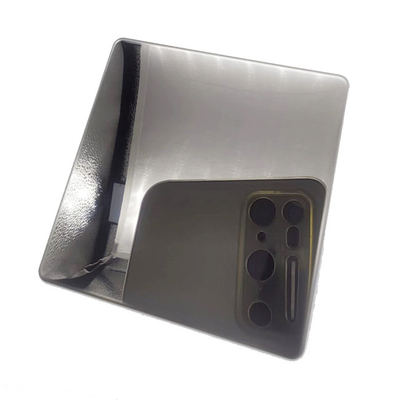 8K Gray Colored Stainless Steel Sheet For Hotel KTV Interior Decoration