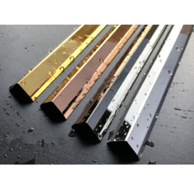201 304 316 Anti-Corrosion Stainless Steel Wall and Ceiling Accent Strip