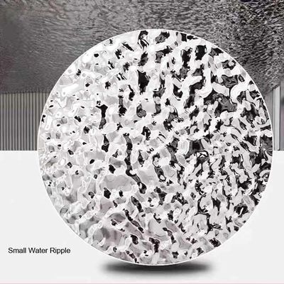 Good price 304 20MM THK Mirror Wave Water Ripple 4000mm Stainless Steel Sheet With Honeycomb online