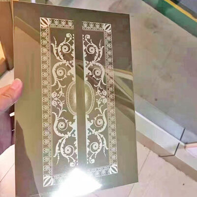 Good price Grey Color 304 Stainless Steel Polished Etched Sheet For Elevator online