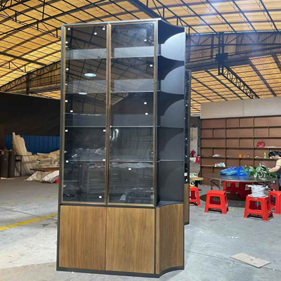 Metal Display Cabinets Custom Color Stainless Steel Cabinet For Display Home Shop Mall And Office