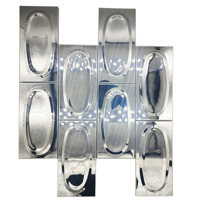 High Quality  300x300mm  Sliver  Mirror Stainless Steel Mosaic Tiles For Interior And Exterior Wall  Decoration