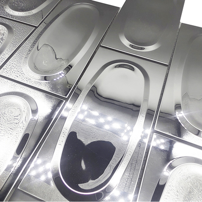 High Quality  300x300mm  Sliver  Mirror Stainless Steel Mosaic Tiles For Interior And Exterior Wall  Decoration