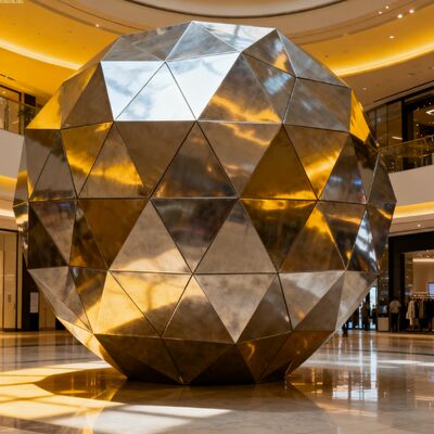 Good price Artist Design 304 316L Stainless Steel Sculpture Center NYC For Architecture Project online