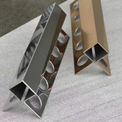 Good price 201 304 Customized Shape Stainless Steel Trim Strips  For Interior And Exterior Decoration online