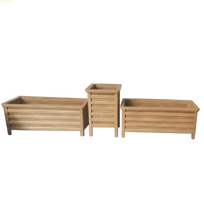 Good price Modern Geometric Stainless Steel Planter Box with Glass Inserts online