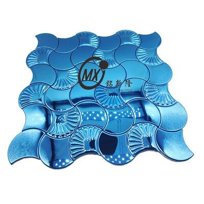 Good price Modern Brushed Stainless Steel Mosaic Sheets for Interior Wall Decoration online