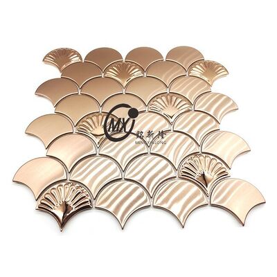 Good price Polished Mirror Finish Stainless Steel Mosaic for Luxury Hotel Decoration online