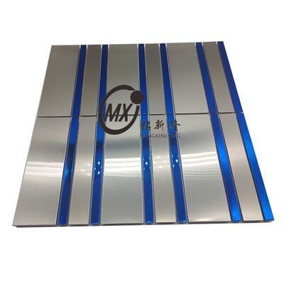 Good price Furniture Fireplace Surround Inlay Stair Risers Mosaic  Metal Tile online