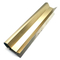 Zr Brass Scalloped Stainless Steel Trim Strips Profiles Metal Edging Strip 2438mm
