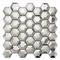 Mirror Gold Silver Black Stainless Steel Mosaic Tiles 3D Hexagon Rustproof AISI