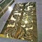 Custom Etched Mirror 8K Gold Color Stainless Steel Sheet for Elevator