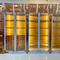 SUS 304 Brass Color Stainless Steel Wine Cabinet