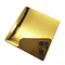 Japanese Gold Color Mirror Stainless Steel Sheets Super Mirror PVD Plating Titanium Colored Decoration Metal