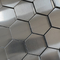 Stainless Steel Hexagon Mosaic Tile For Bathroom Backsplash
