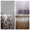 Durable Peel And Stick 316 Stainless Steel Mosaic Tiles  For Wall Decoration