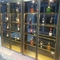 Hotel Bar Thermostatic Wine Cabinet Black 8K Nofingerprint