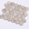 ASTM Modern Design Hexagonal Inkjet Mosaic Metal 304 Stainless Steel Mosaic Tile For Home Restaurant Wall Decoration