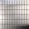 High-end Stainless Steel Rectangle White Hairline Metal Mosaics In Different Designs Wall Tiles