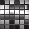 48*48MM  Beautiful Stainless Steel Square Metal Mosaic For Decorating Home Hotel Dinning room