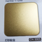 Gold Color Beadblasting Brushed Finish 304 Decoration Stainless Steel Sheet With Anti finger Print