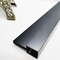 15mm 304 Black Bead Blasted Stainless Steel Tile Edge Trim For Home Decoration
