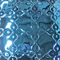 Silver Gemstone Blue Water Ripple Embossed Plate Stainless Steel Sheet For Wall Decoration