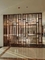 metal stainless steel living room divider screen design 3D manufacture