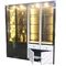 Stainless Steel High End Luxury Room Temperature Wine Cabinet Bar Living Room Furniture