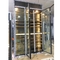 Modern Stainless Steel Minimalist Living Room Display Cabinet Home Glass Door Wine Cabinet