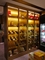 Hotel 304 OED Tall Wine Cabinet With LED Custom Size Colored Wine Shop Furniture