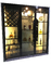 Fashion Private Customized 304 Stainless Steel Wine Cabinets For Villa Clubhouse