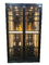 Custom Black Metal Stainless Steel Wine Cabinets Constant Temperature 12 To 18 Celsius