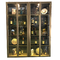 Custom Black Metal Stainless Steel Wine Cabinets Constant Temperature 12 To 18 Celsius