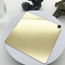 304 Luxury Mirror Coffee Gold Colored Stainless Steel Sheet For Wall Cabinet