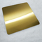 Decorative Hairline Finish Gold Color Stainless Steel Sheet 3048mm DIN 304