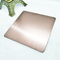 Hairline Bead Blasted Finish Colored Stainless Steel Sheet 8ft Wearproof